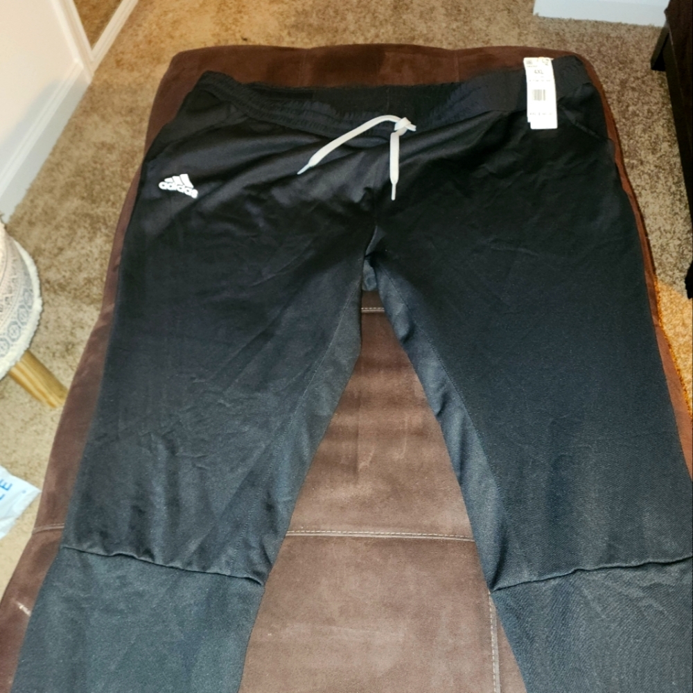 Black Adidas Joggers sz 4x